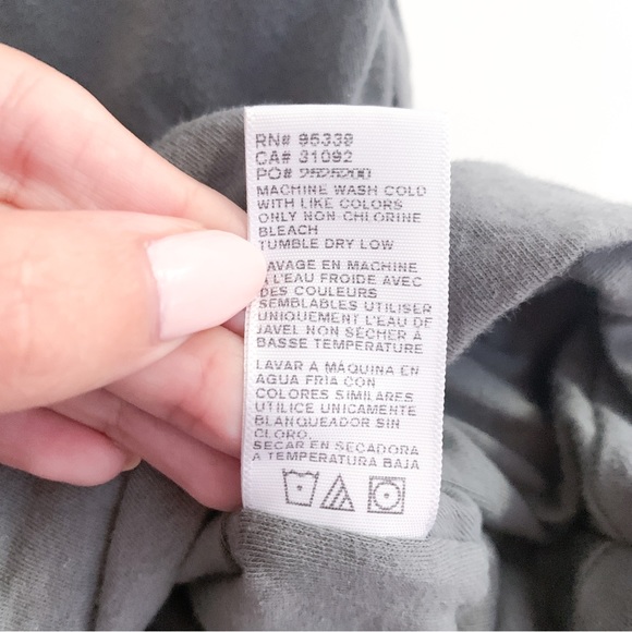 James Perse Ruched Raglan Mini Dress 1 - Picture 7 of 8